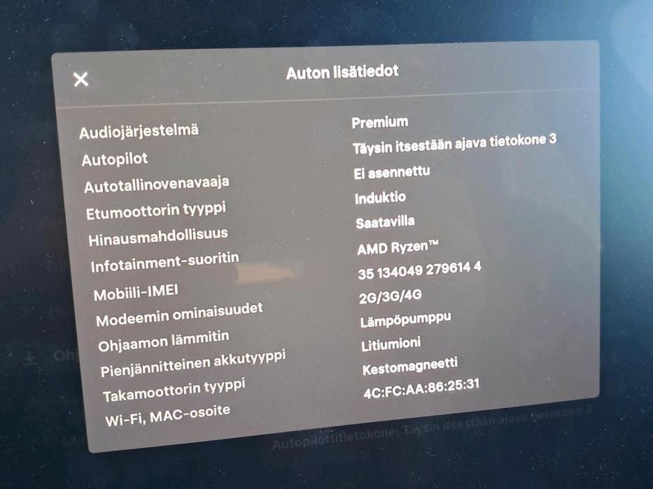 TESLA Model Y 2022