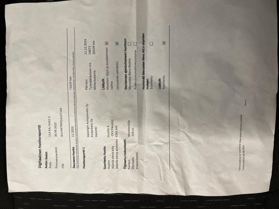 MERCEDES-BENZ Vito 2022