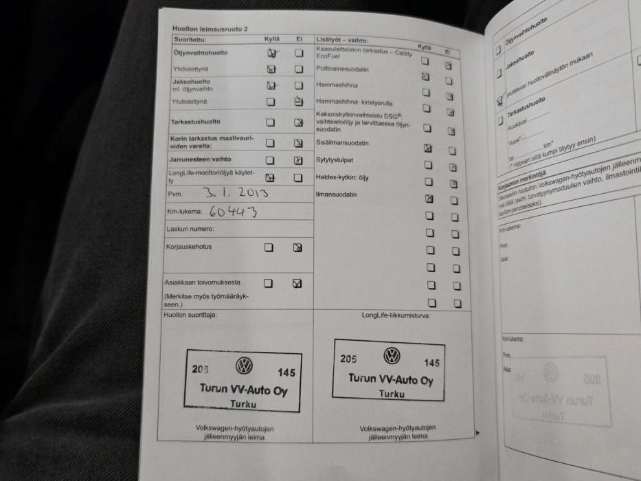 VOLKSWAGEN Caddy Maxi 2011