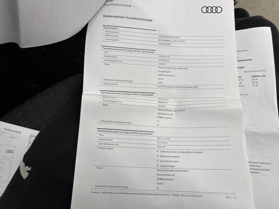 AUDI A3 2014