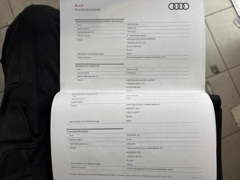 AUDI A4 2014