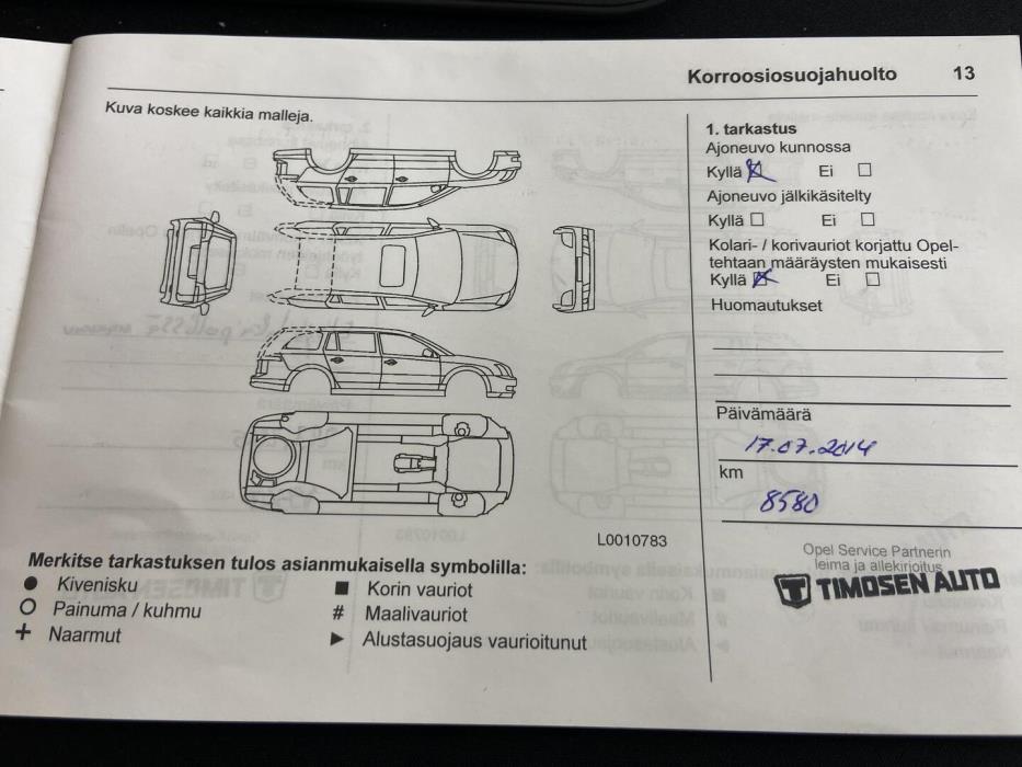 OPEL Insignia 2013
