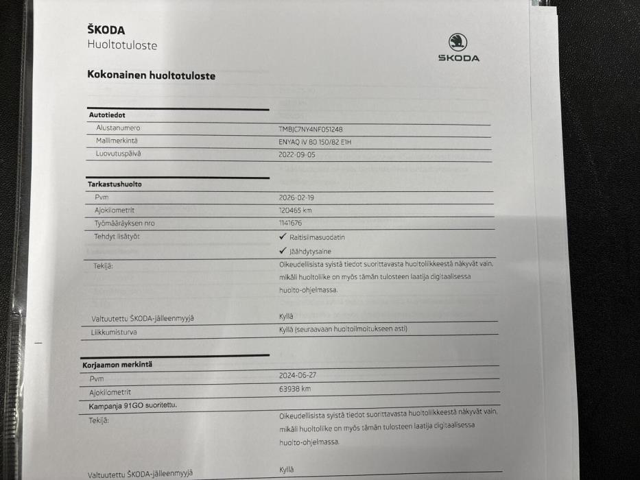 SKODA Enyaq 2022