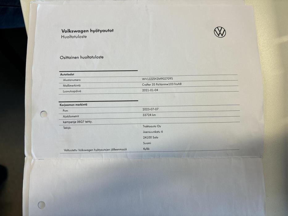 VOLKSWAGEN Crafter 2021