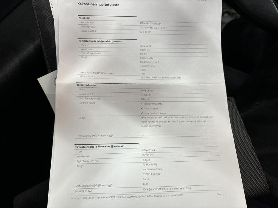 SKODA Octavia 2019