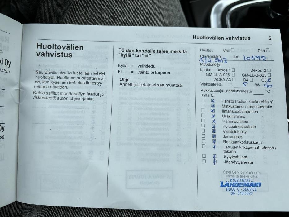 OPEL Insignia 2012