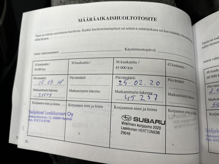 SUBARU Forester 2018