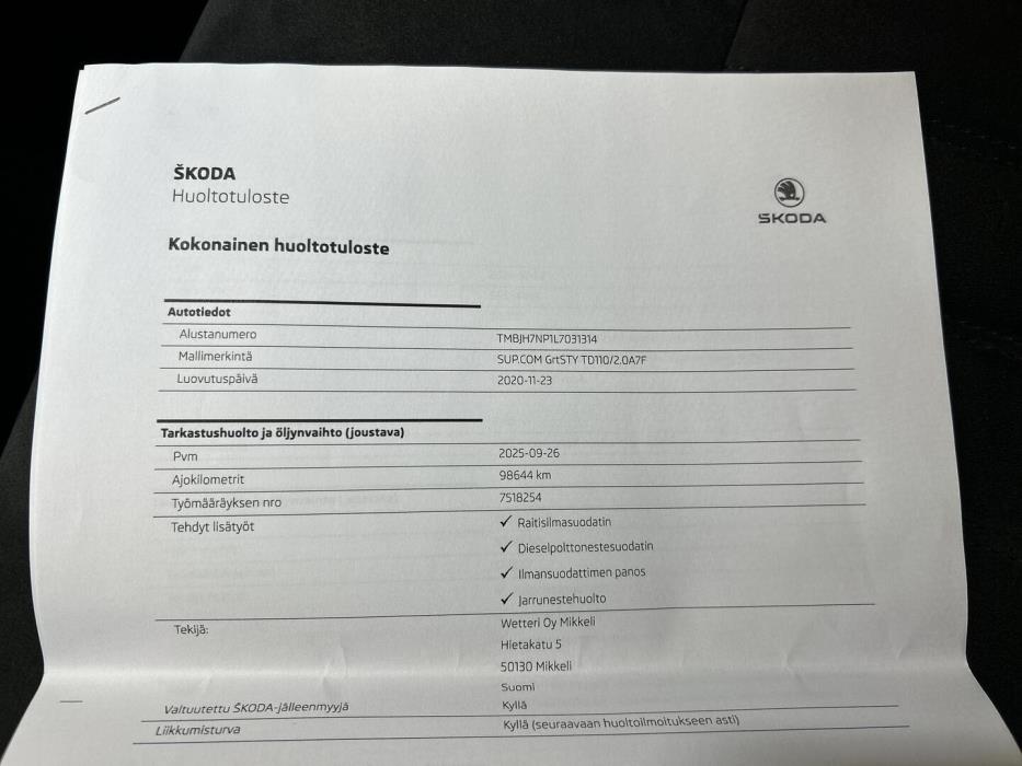 SKODA Superb 2021