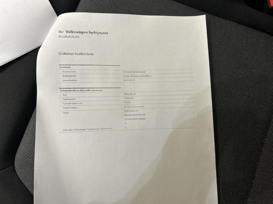 VOLKSWAGEN Crafter 2018