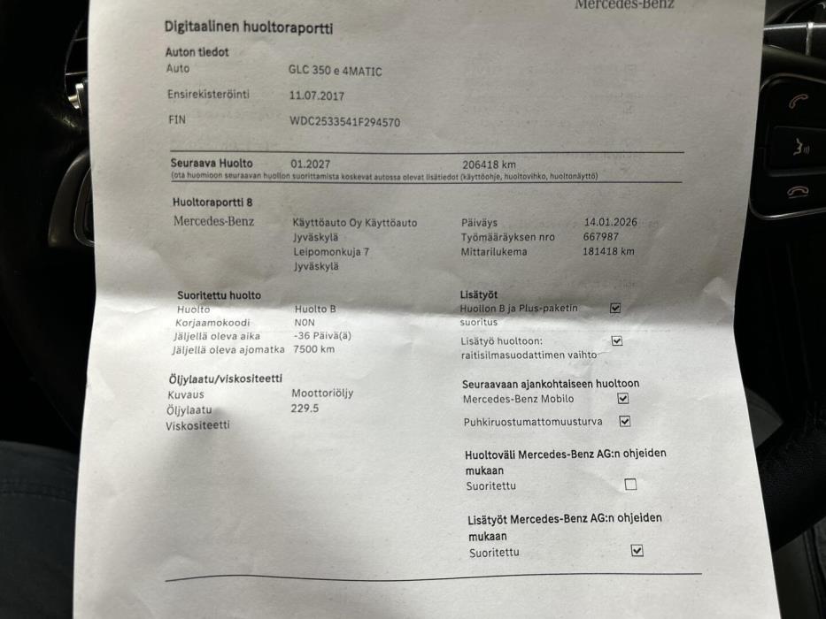 MERCEDES-BENZ GLC 2017