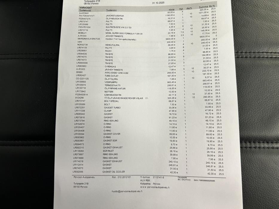 LAND ROVER Range Rover Sport 2018