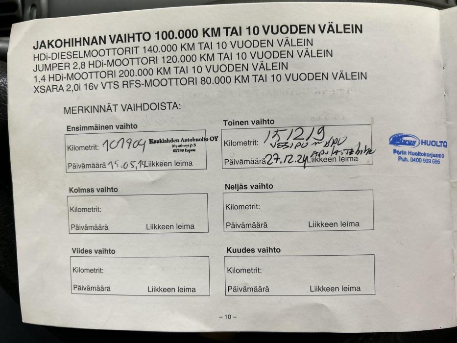 CITROEN Xsara Picasso 2005