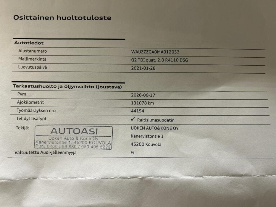 AUDI Q2 2021