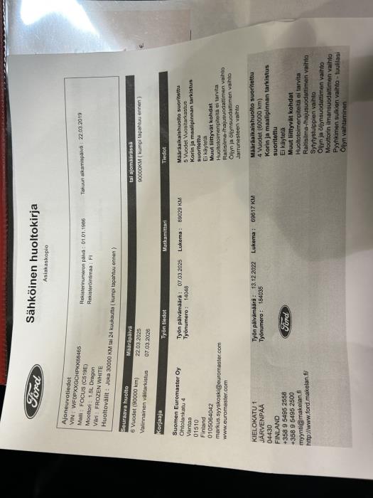 FORD Focus 2019