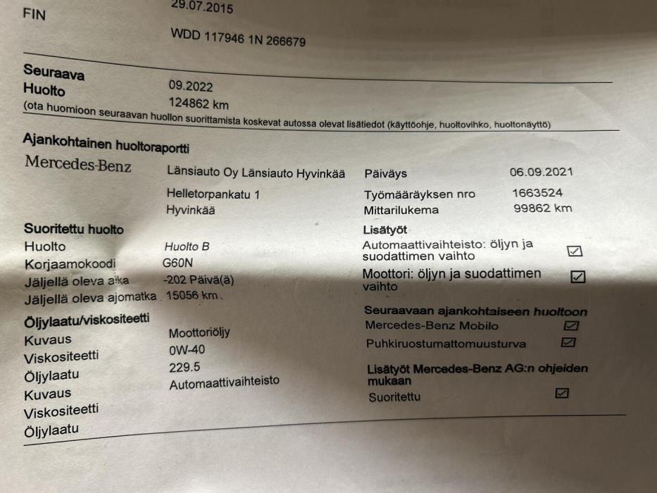 MERCEDES-BENZ CLA 2015