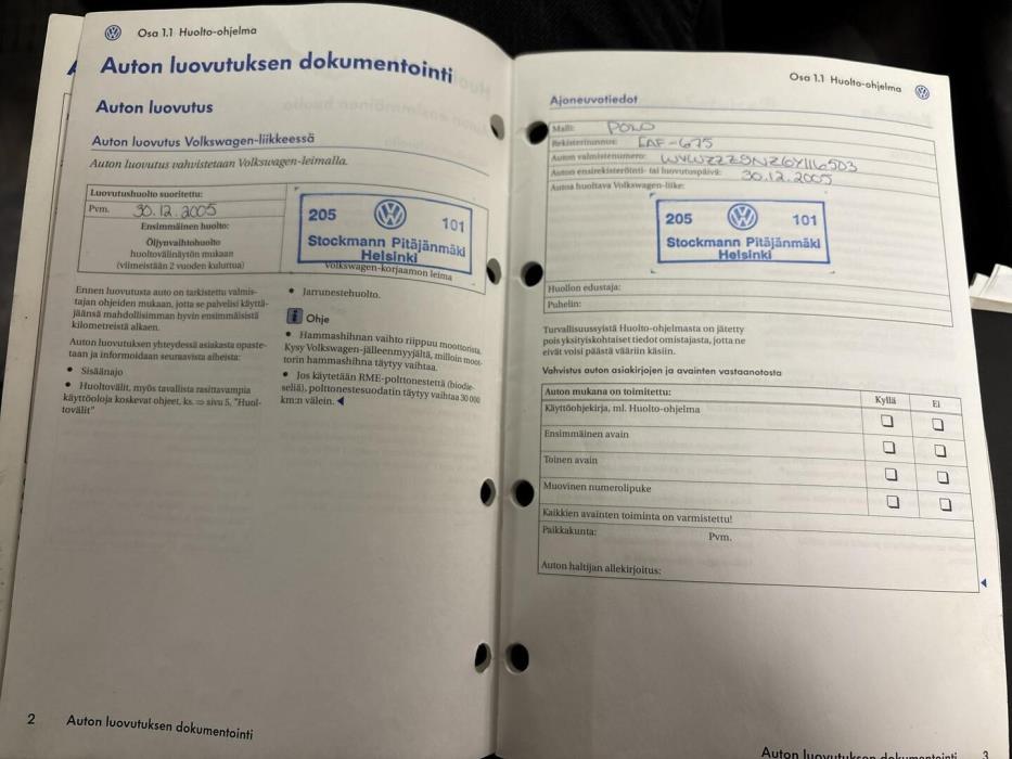 VOLKSWAGEN Polo 2005