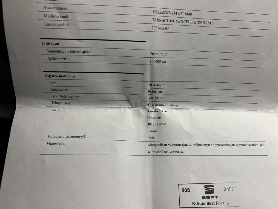 SEAT Tarraco 2021