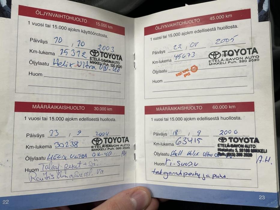 TOYOTA Yaris 2002