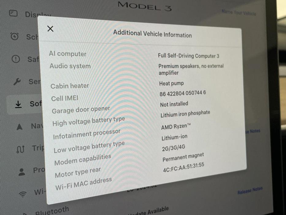 TESLA Model 3 2022