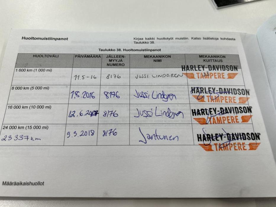 HARLEY-DAVIDSON TOURING 2016