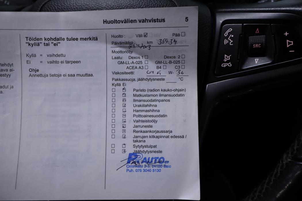 OPEL Zafira Tourer 2012