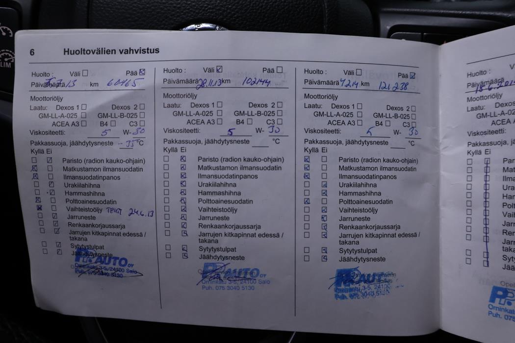 OPEL Zafira Tourer 2012