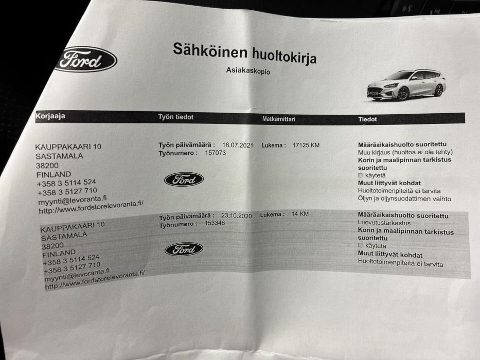 FORD Focus 2020