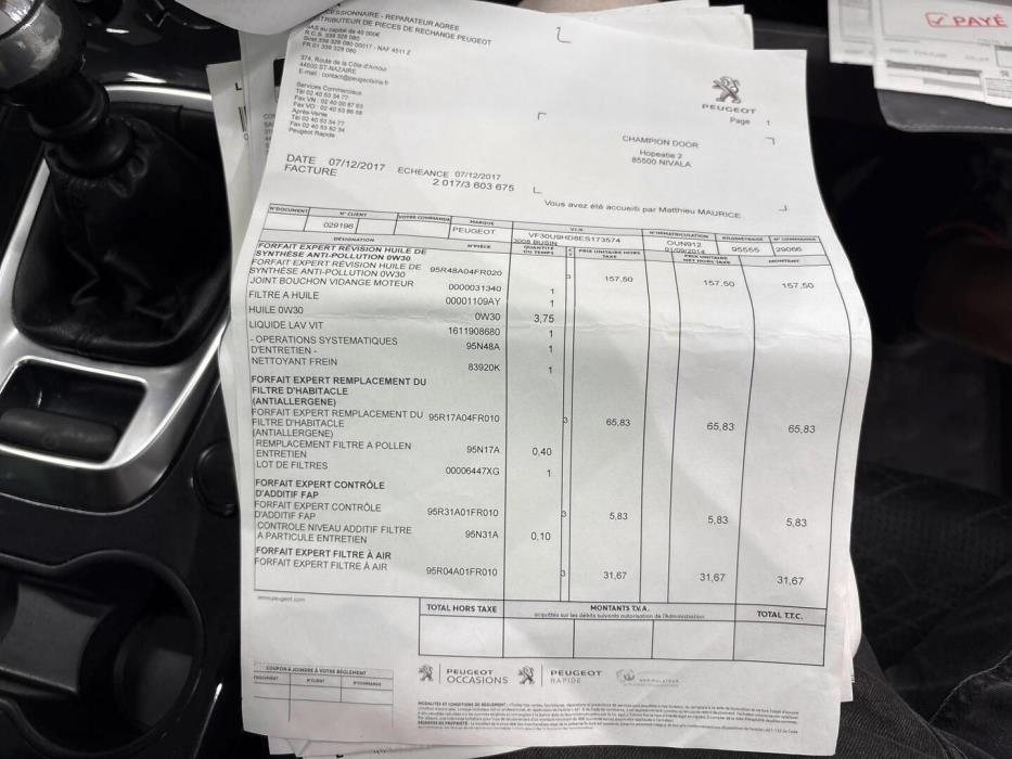 PEUGEOT 3008 2014
