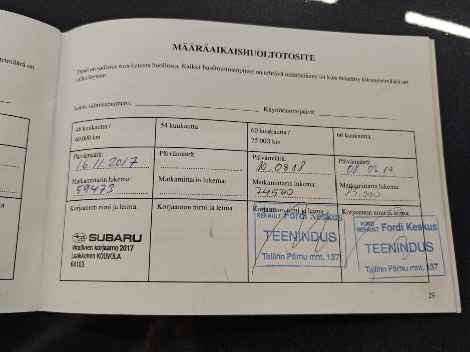 SUBARU Forester 2013