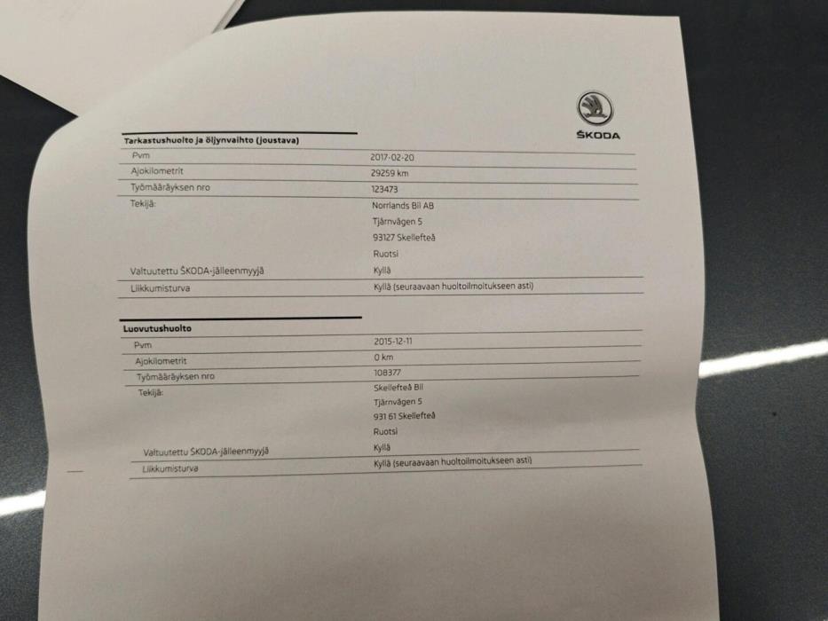 SKODA Octavia 2015