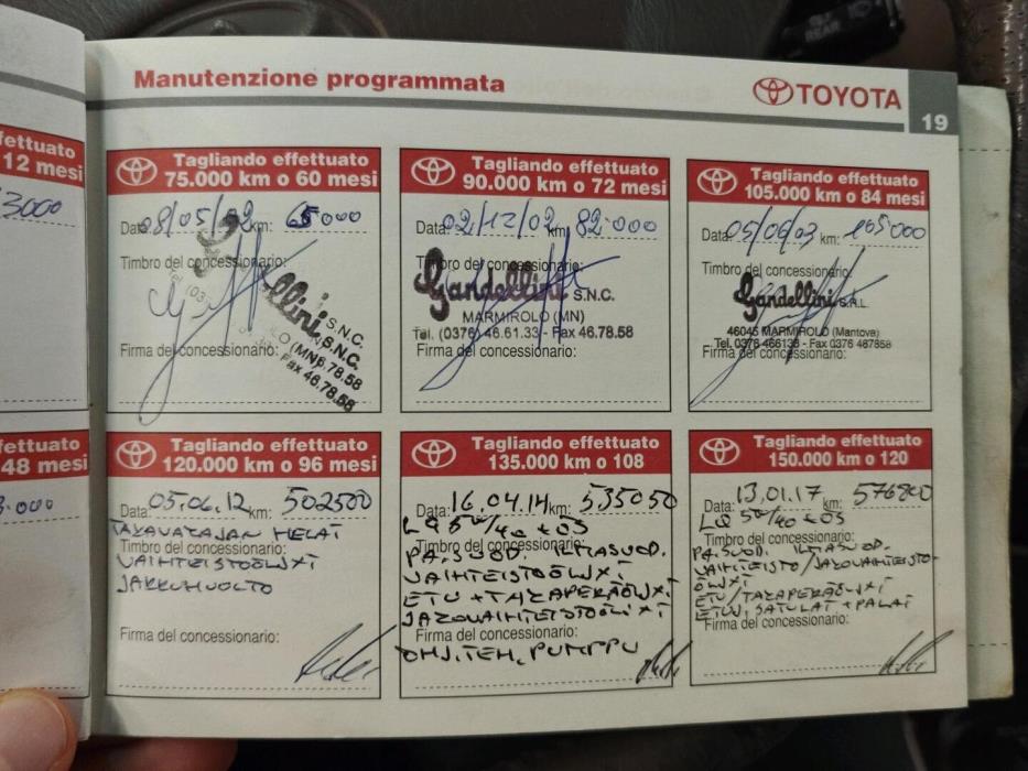 TOYOTA Land Cruiser 2000