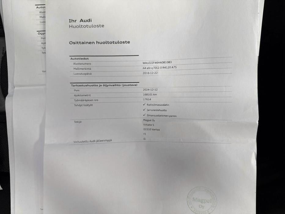 AUDI A4 allroad quattro 2017