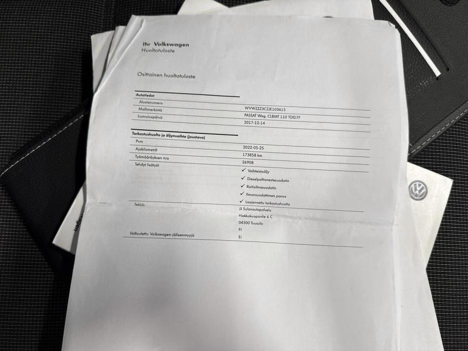 VOLKSWAGEN Passat 2017