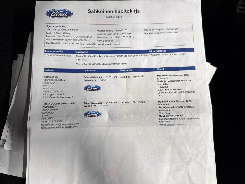 FORD S-Max 2015