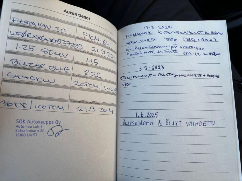 FORD Fiesta Van 2011