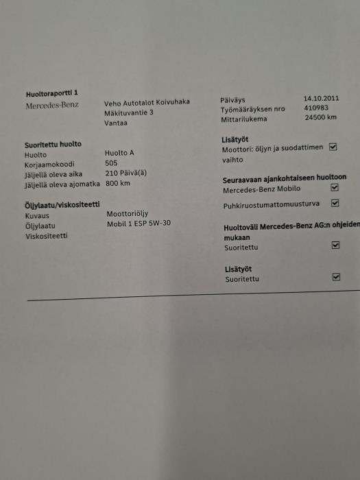 MERCEDES-BENZ C 2011