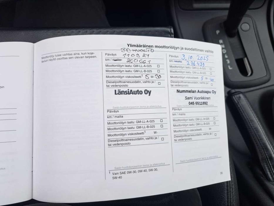 SAAB 9-5 2008