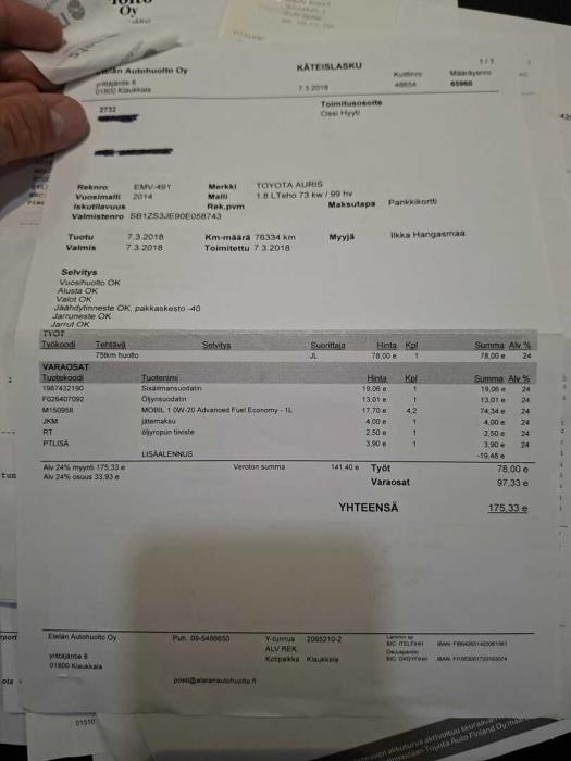 TOYOTA Auris 2014
