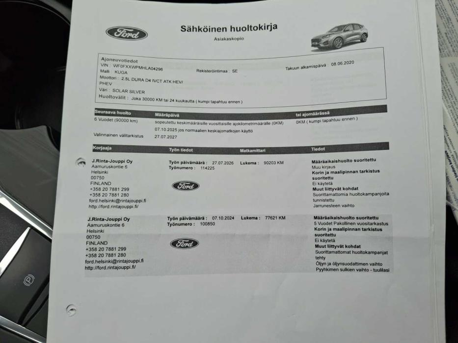 FORD Kuga 2020