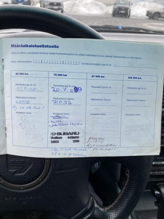 SUBARU Forester 2002