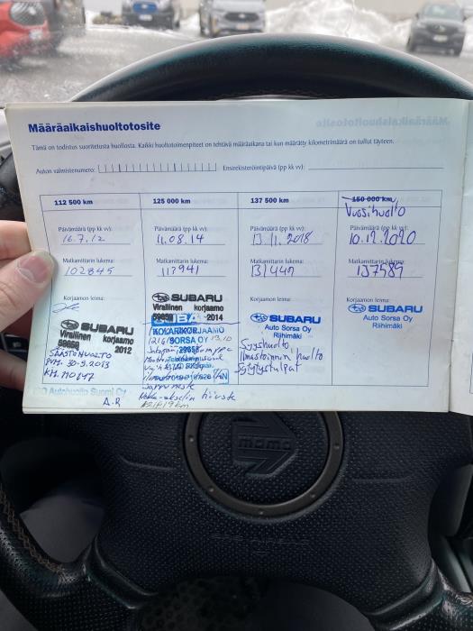 SUBARU Forester 2002