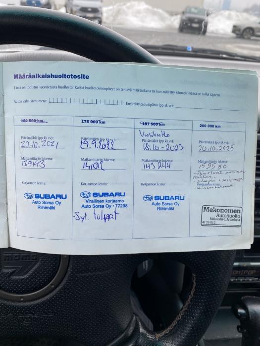 SUBARU Forester 2002