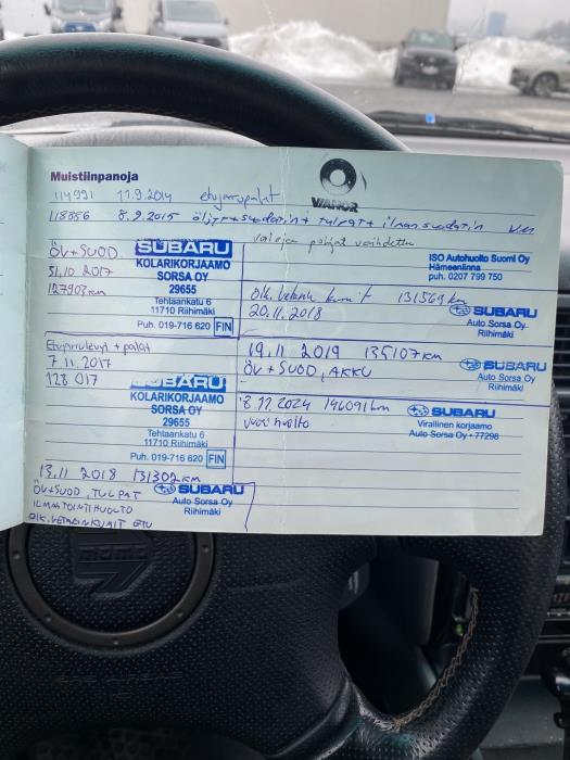 SUBARU Forester 2002