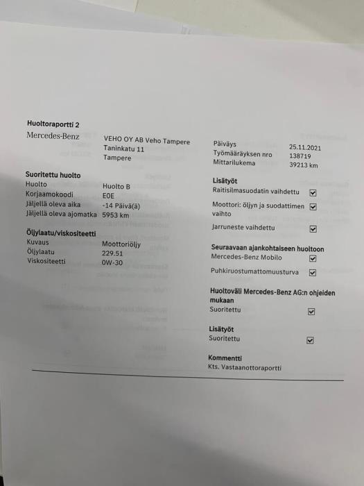 MERCEDES-BENZ A 2019