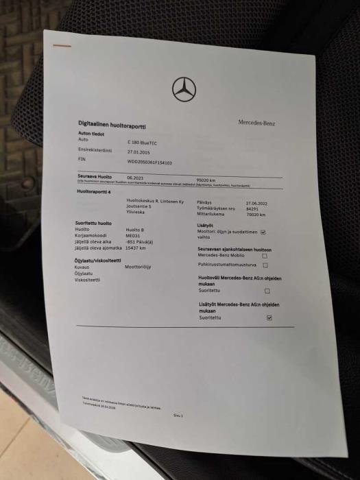MERCEDES-BENZ C 2015