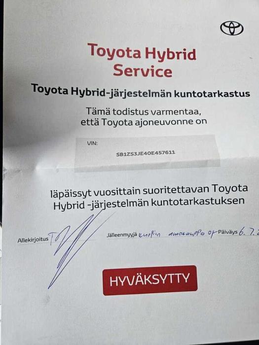 TOYOTA Auris 2018