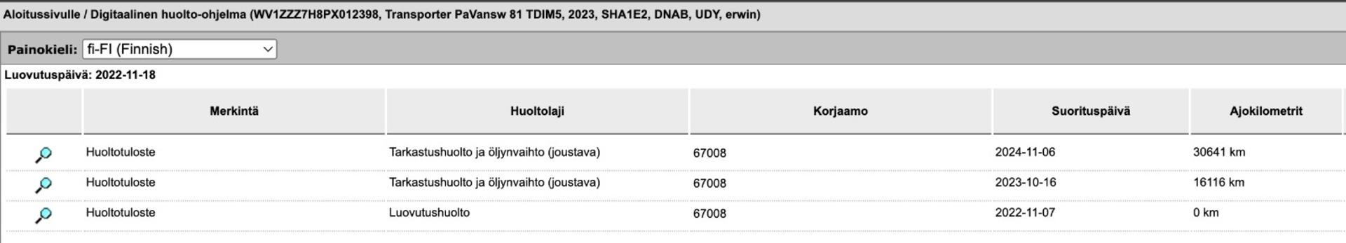 VOLKSWAGEN Transporter 2022