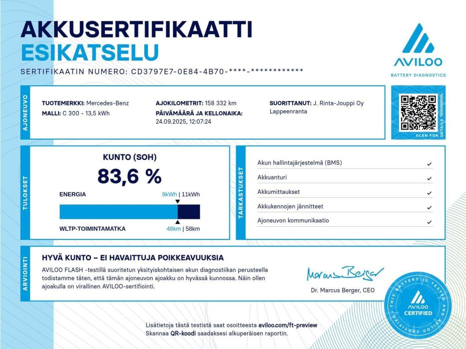 MERCEDES-BENZ C 2020