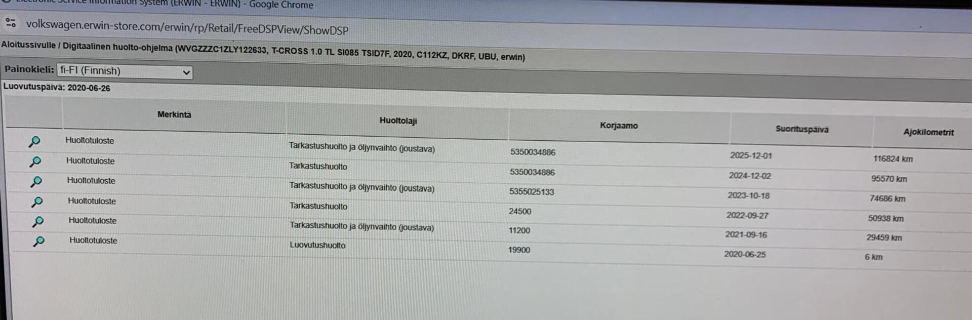 VOLKSWAGEN T-Cross 2020