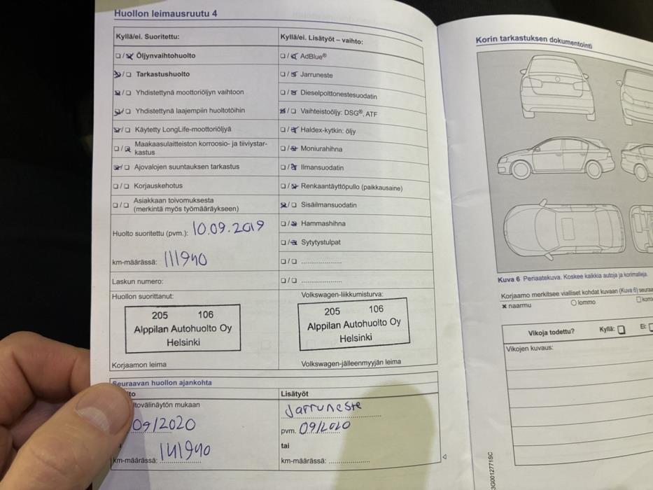 VOLKSWAGEN Passat 2016